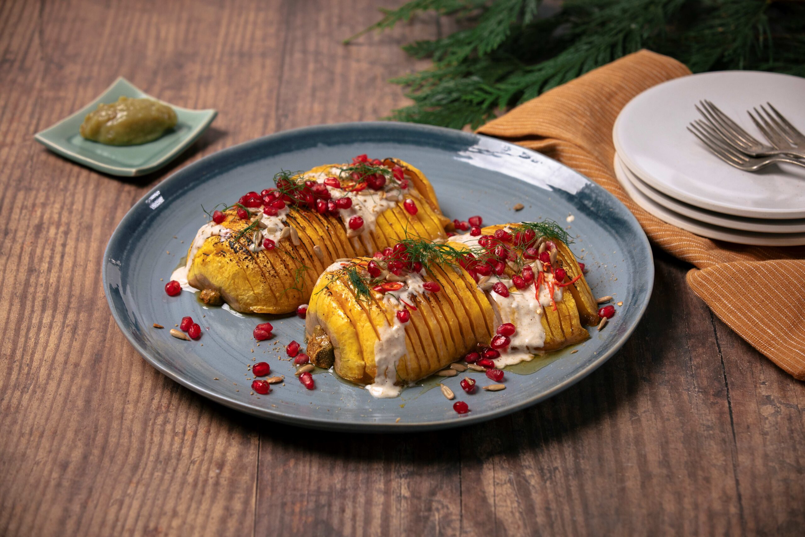 Infused Hasselback Squash - Calgary Co-op Cannabis