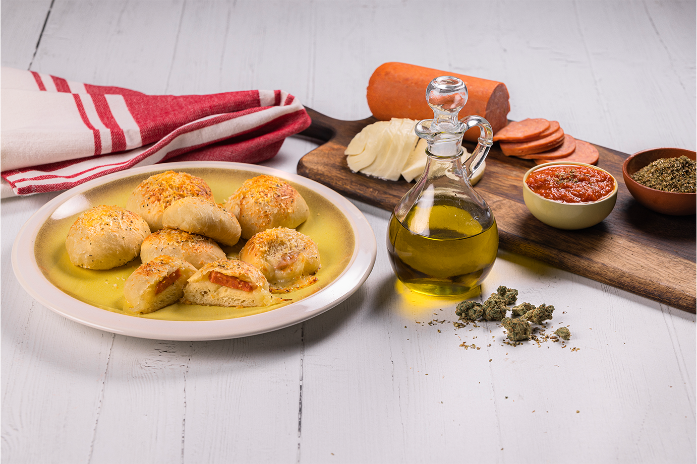 Cannabis Pizza Bites - Calgary Co-op Cannabis